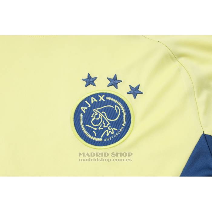 Chandal del Ajax Manga Corta 2024-2025 Amarillo - Pantalon Corto
